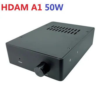 Музыкальная шкатулка A1 Относится к Marantz HDAM Classic Circuit Усилитель мощности домашнего аудио HiFi 2.0 65 Вт * 2 Золотистый /черный